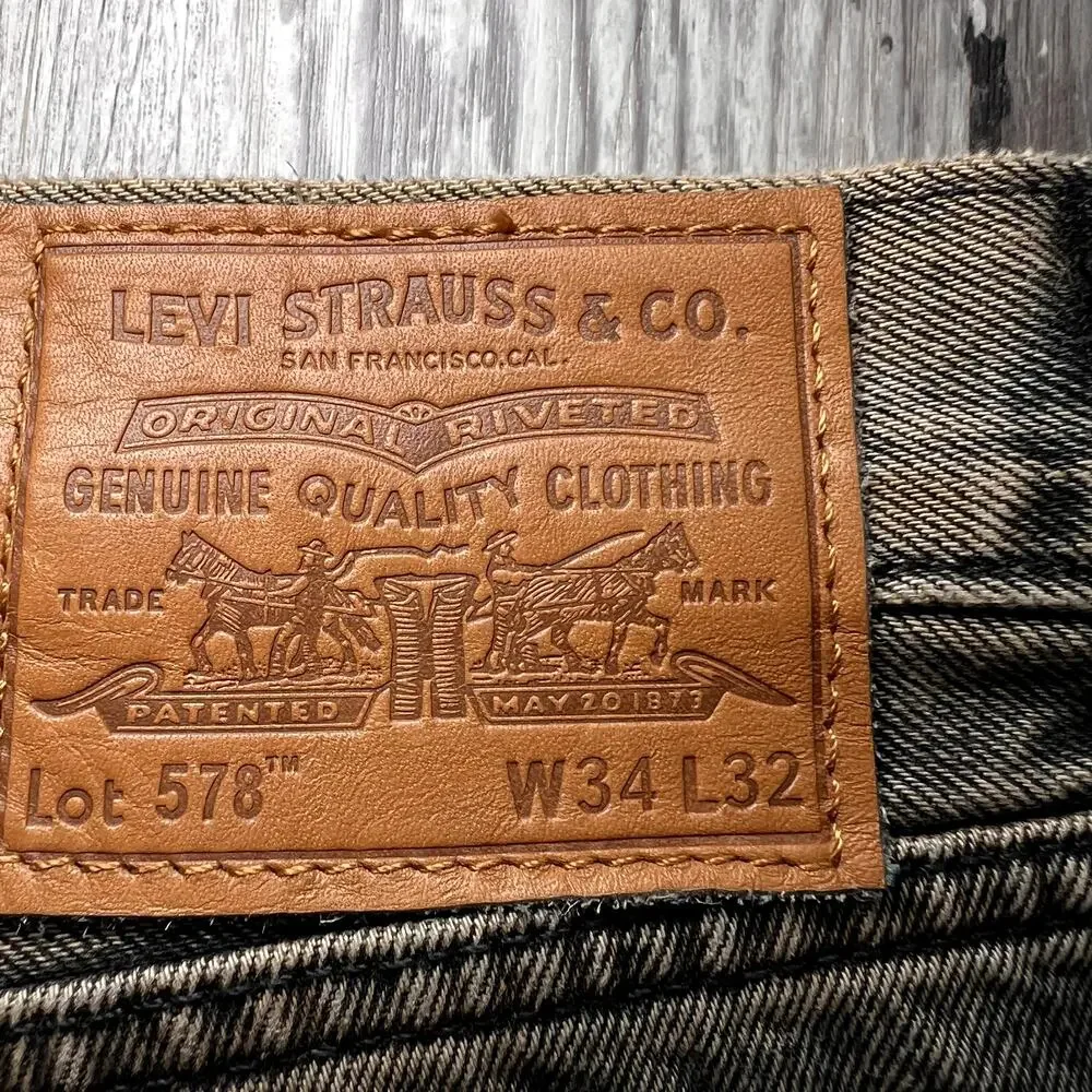 LEVI'S 578 Baggy Mens Jeans NWT